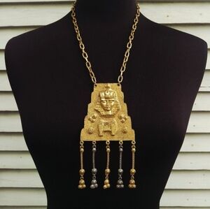 Vintage 1970's Tutankhamun Necklace